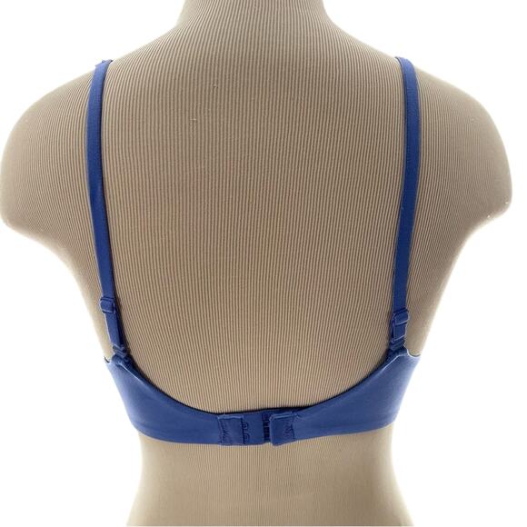 Victoria’s Secret Body By Victoria Push-Up Bra Periwinkle Blue Lace Detail 34B - Picture 5 of 7